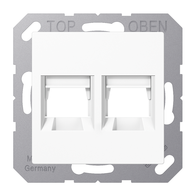 Jung A RANGE Insert Switchgear Plate - A1569-2PAndWW