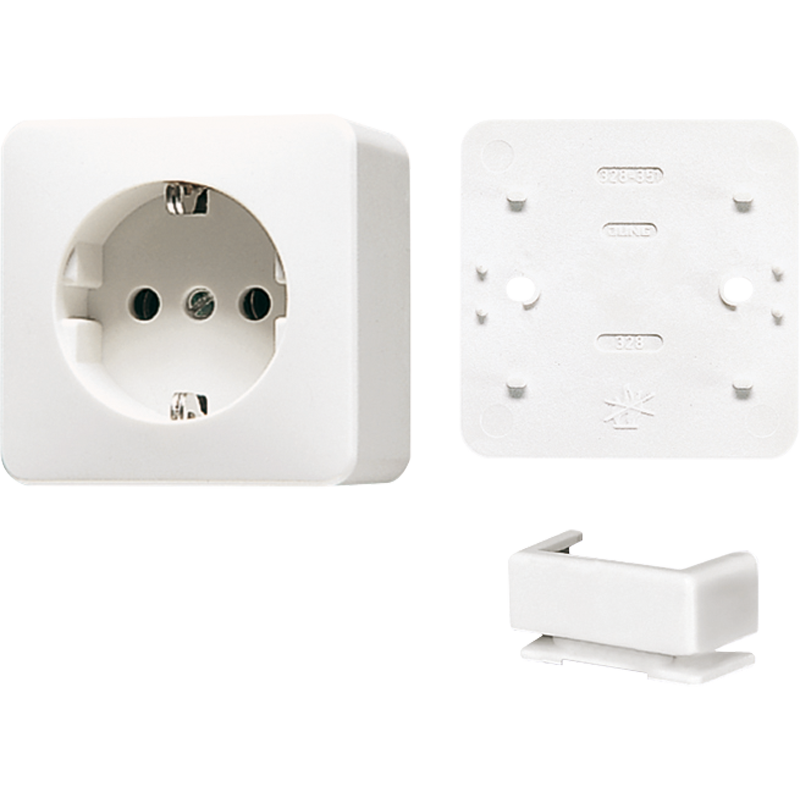 Caja De Enchufes De Pared AP600 De Jung (aparamenta WCD) (Enchufe Europeo) - B620AWW