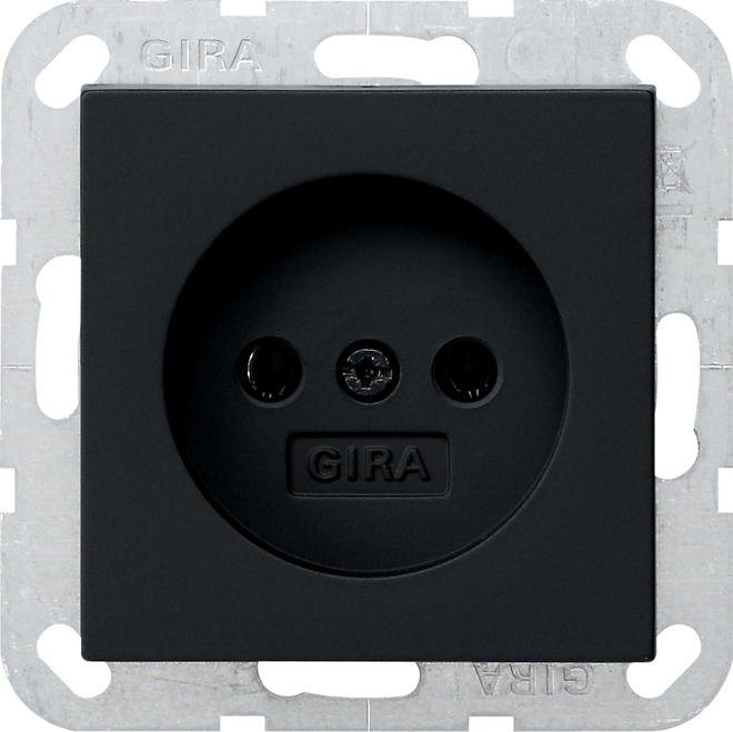 Gira System 55 Wall Socket Outlet (WCD Switchgear) - 0480005