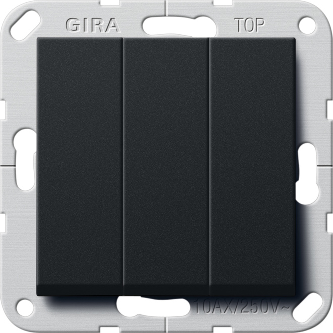 Gira Systeem 55 Installatieschakelaar - 2830005