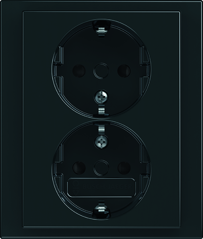 ABB Busch-Jaeger Futura Base De Enchufe De Pared Lineal (Aparamenta WCD) - 2TKA00003884