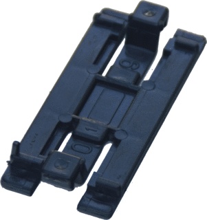 Canalit M5 cableado Clip canal de conducto - 958000 [10 Piezas]