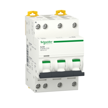 Disjoncteur Acti 9 de Schneider Electric - A9P54720