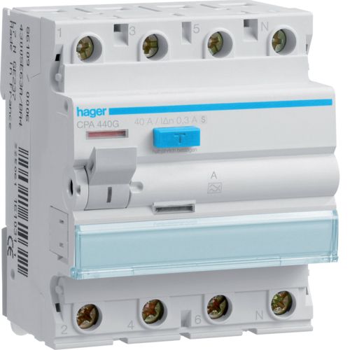 Hager Class A Ground Fault Circuit Interrupter - CPA440G