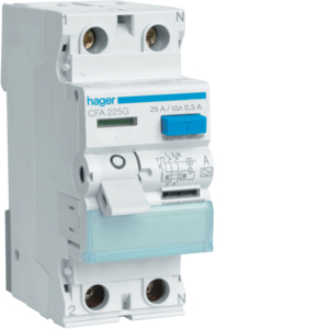 Hager Class A Ground Fault Circuit Interrupter - CFA225G