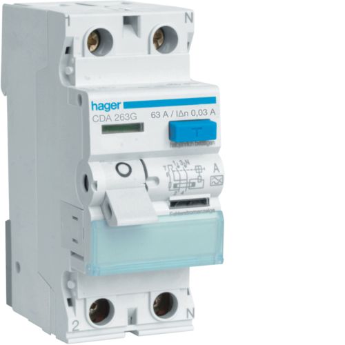 Hager Class A Ground Fault Circuit Interrupter - CDA263G