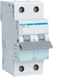 Hager MBN Circuit Breaker - MBN506E