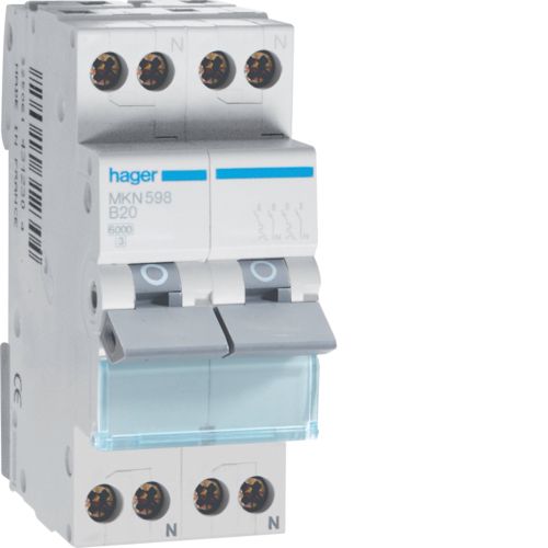 Hager MKN Circuit Breaker - MKN598