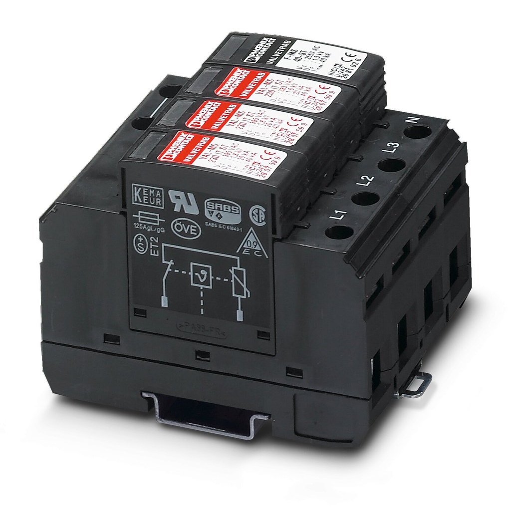 Phoenix Contact VAL-MS Mains Surge Protector - 2838209