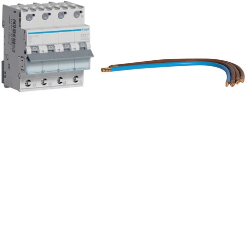 Hager VISION Circuit Breaker - VKS04SD