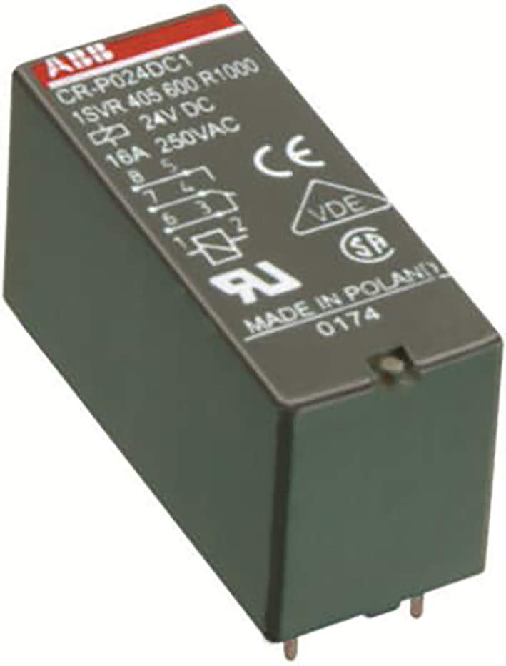 ABB CR-P Auxiliary Relay - 1SVR405601R3000