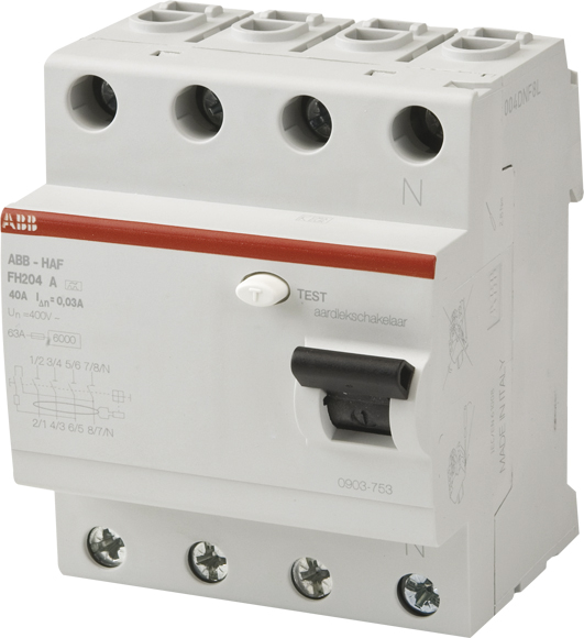 ABB Hafonorm Residual Current Device - 1SPK007904F0625