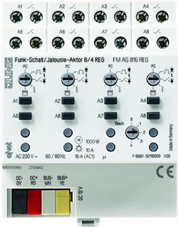 Sistema de bus de actuador de interruptor ENet de Jung - FMAS816REG