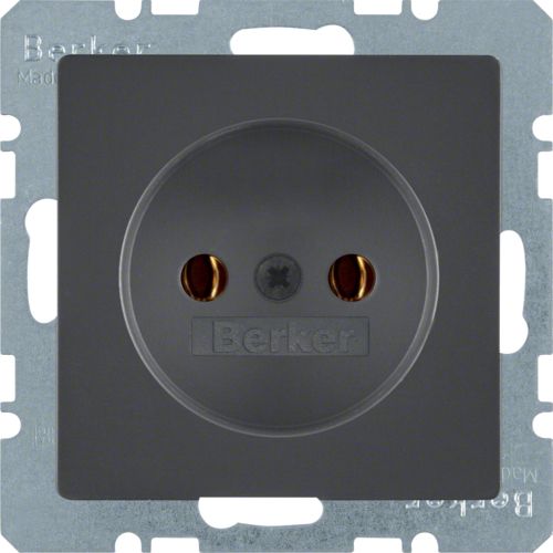 Hager Berker Q.1/Q.3 Wall Outlet (WCD Switchgear) - 6167036086