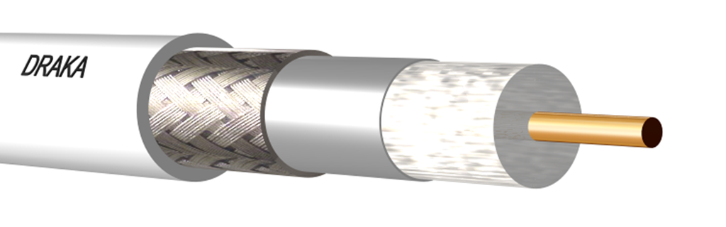 Câble coaxial Draka 9 - 131423P4 [100 Mètres]