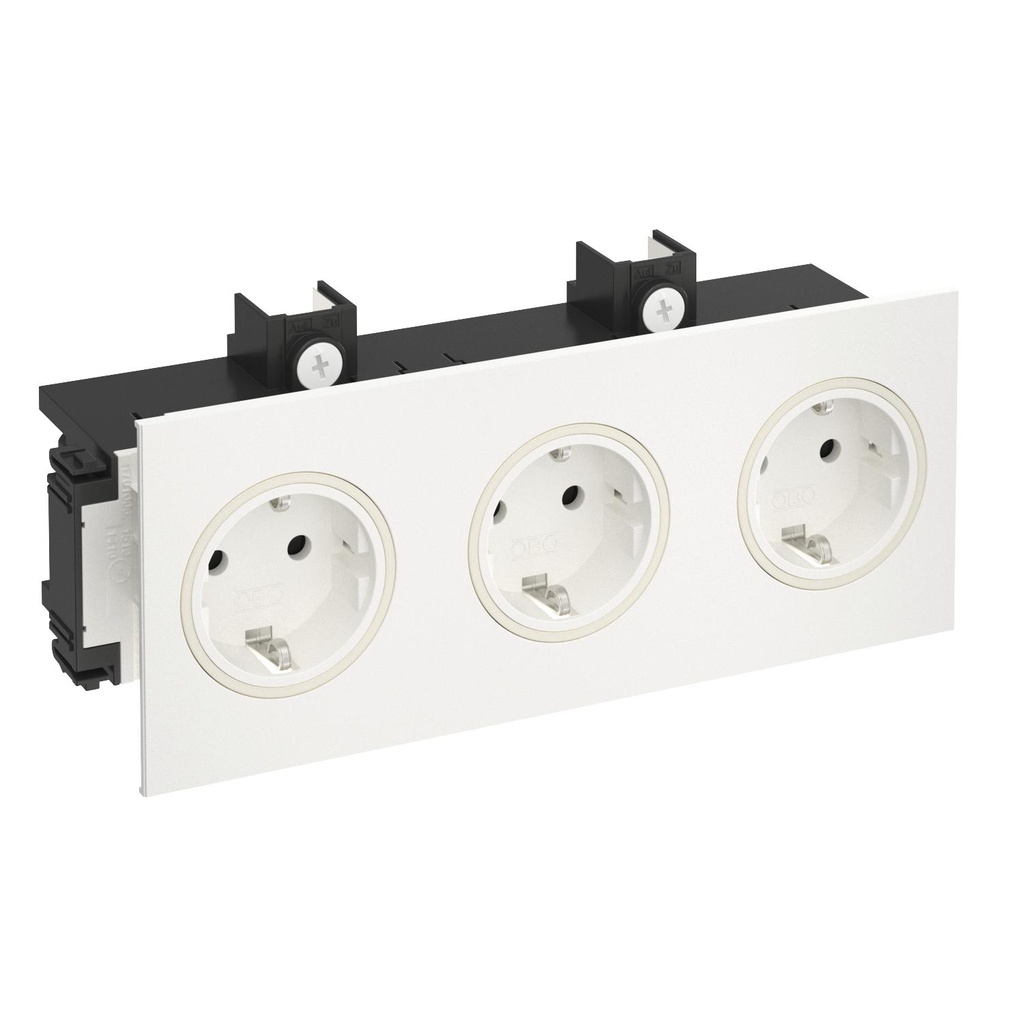 Rehau by OBO SIGNA Wall Outlet (WCD Switchgear) (European Socket) - 6121032