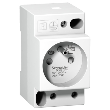 Schneider Electric Wall Outlet Modular (European Socket) - A9A15306
