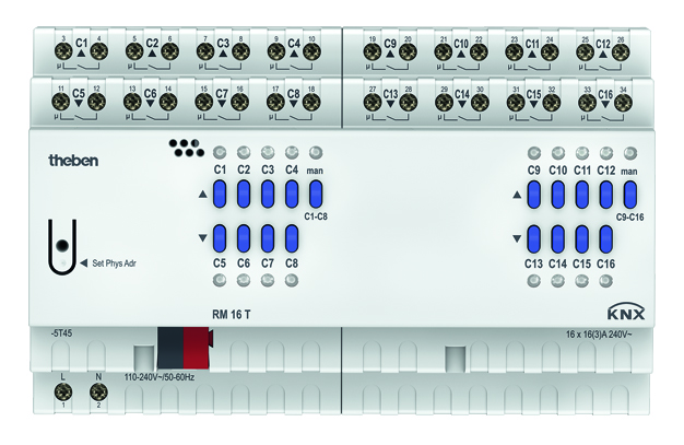 Interruptor RM Theben Actuador Sistema Bus - 4940205