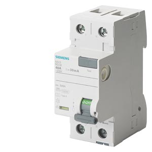 Siemens 5SV Fehlerstromschutzschalter- 5SV33116