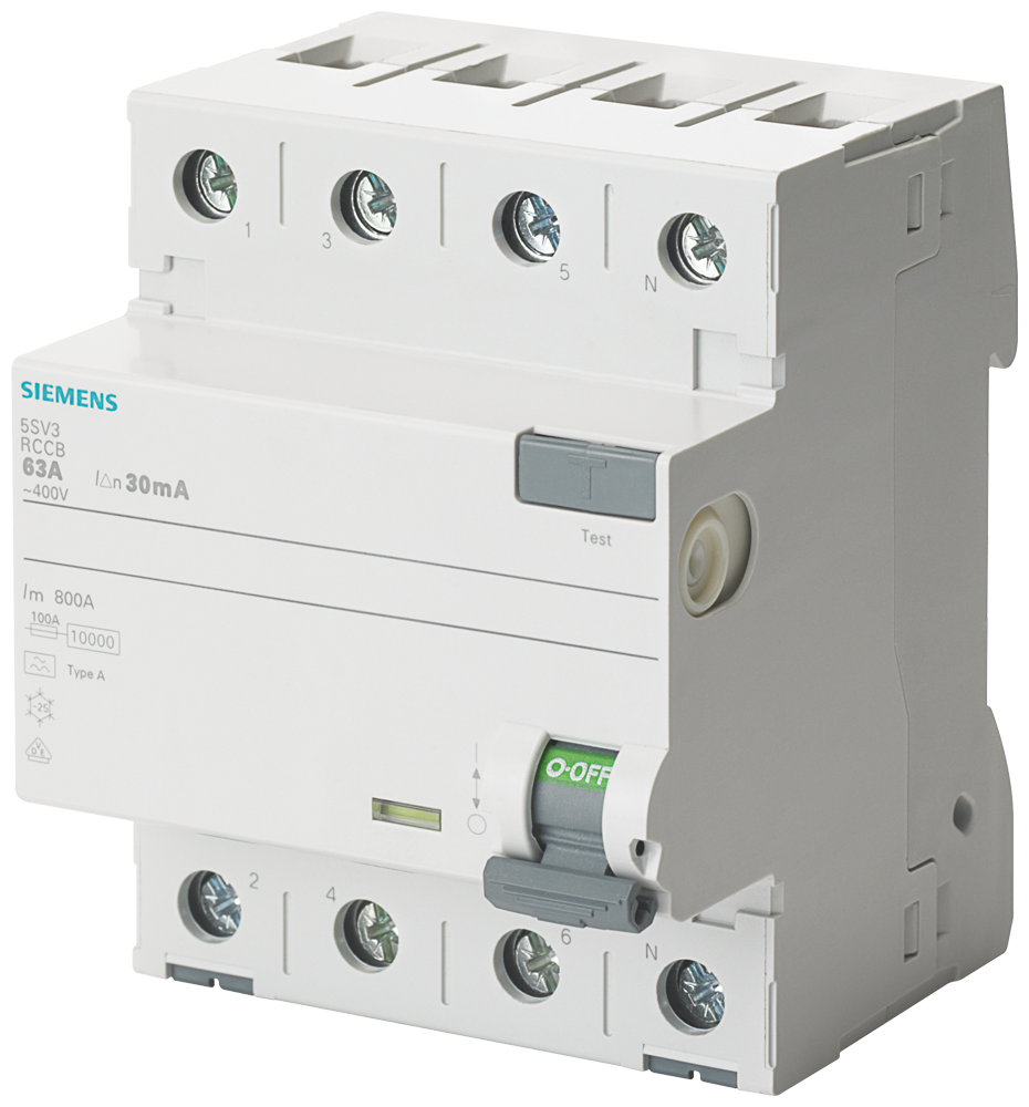 Dispositivo Diferencial Siemens 5SV - 5SV33466