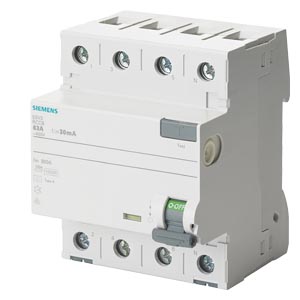 Siemens 5SV Fehlerstromschutzschalter- 5SV33426