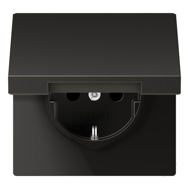 Jung Wall Outlet Box (WCD Switchgear) (European Socket) - AL1520NKLAN