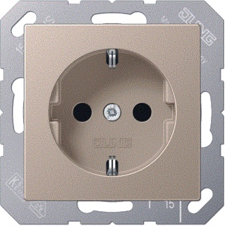 Jung Wall Outlet Box (WCD Switchgear) - A1520NCH