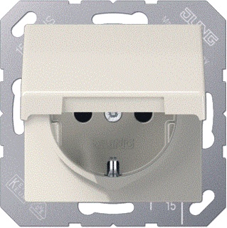 Jung Wall Outlet Box (WCD Switchgear) - AS1520NBFKL