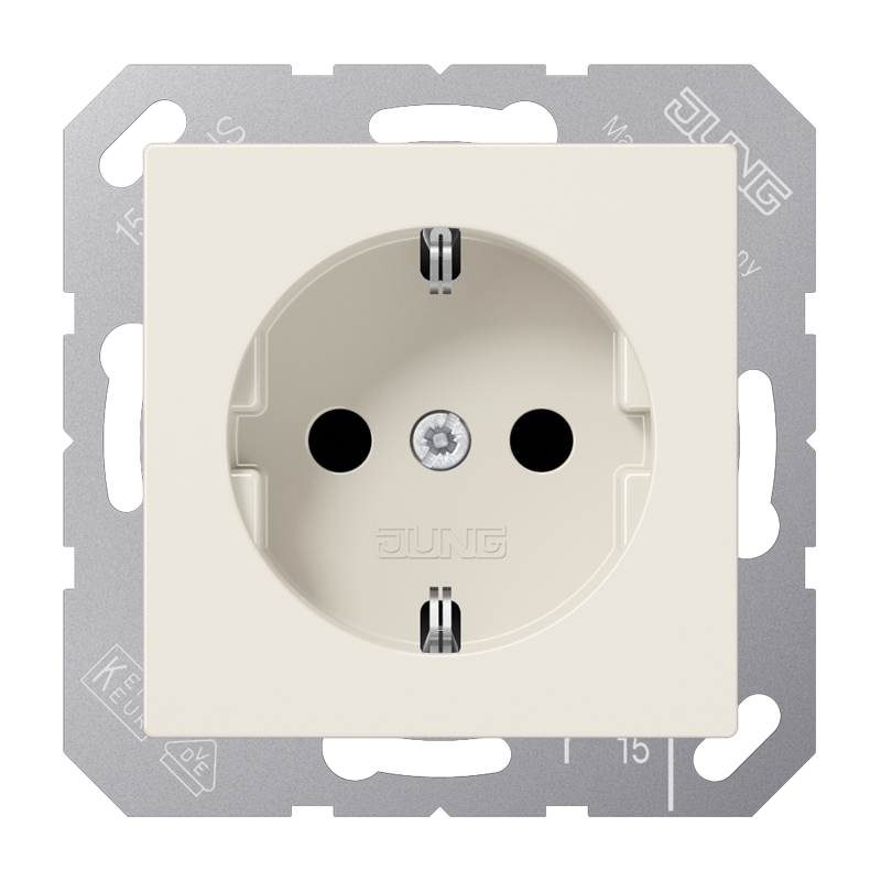 Caja De Enchufes De Pared Jung (aparamenta WCD) (Enchufe Europeo) - A1520NBFKI