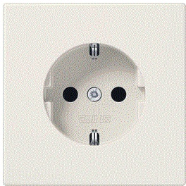 Jung Wall Outlet Box (WCD Switchgear) (European Socket) - LS1520NKI
