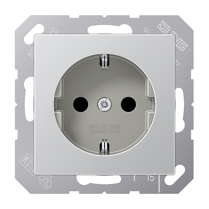 Jung Wall Outlet Box (WCD Switchgear) (European Socket) - A1520NAL