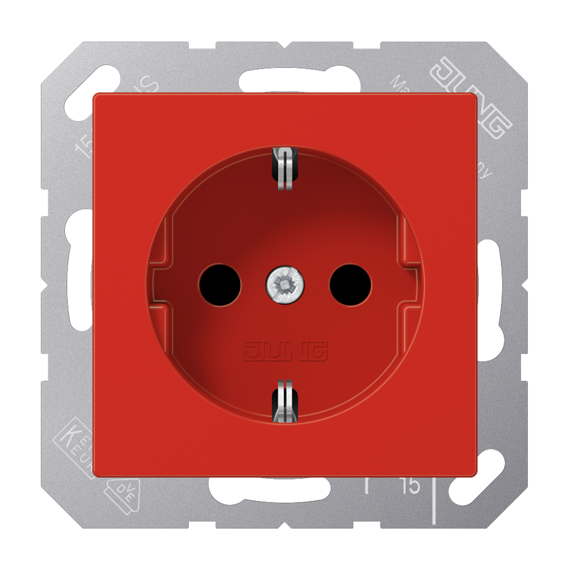 Jung Wall Outlet Box (WCD Switchgear) (European Socket) - A1520NBFRT