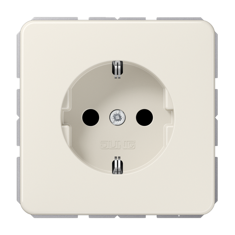 Jung Wall Outlet Box (WCD Switchgear) (European Socket) - CD1520NKI