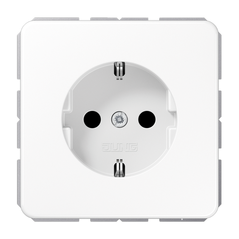 Caja De Enchufes De Pared Jung (aparamenta WCD) (Enchufe Europeo) - CD1520NKIWW