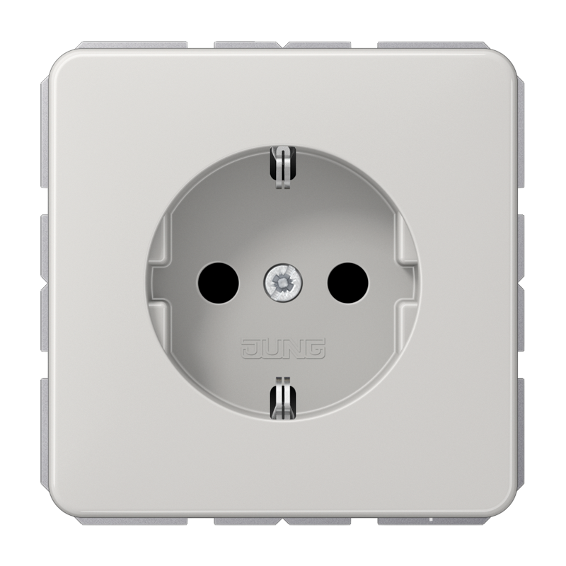 Jung Wall Outlet Box (WCD Switchgear) (European Socket) - CD1520NLG
