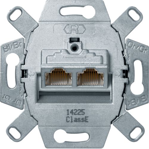 Hager Berker Datacontactdoos Aderpaar - 455501