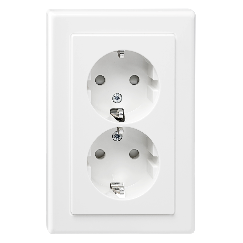 Schneider Electric Merten M-Smart Wall Outlet (WCD Switchgear) - MEG2425-1419