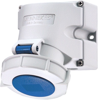 Mennekes CEE Wall Outlet - 9500