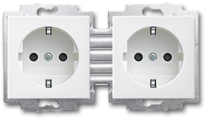 ABB Busch-Jaeger Balance SI Wall Outlet (WCD Switchgear) - 2CKA002014A1483