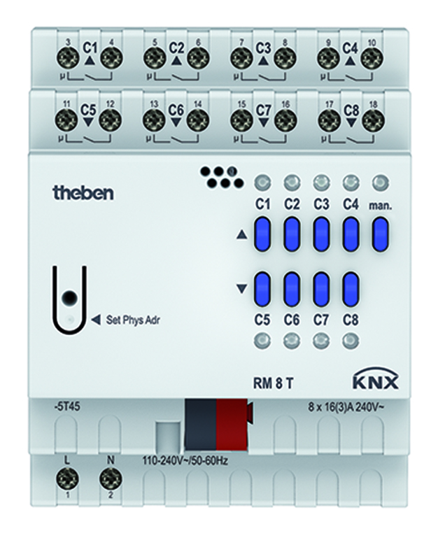 Interruptor RM Theben Sistema de bus de actuador - 4940200