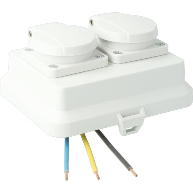 Attema Cable-mate Tapa Para Caja De Montaje En Superficie Pared/Techo - AT2234