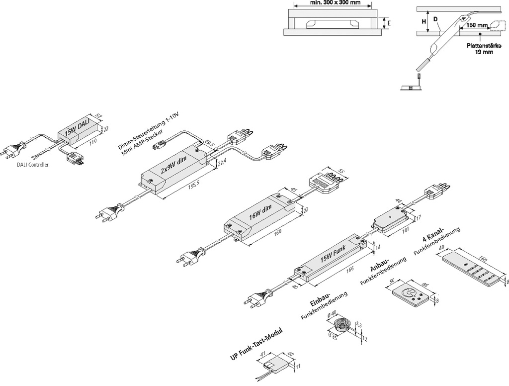 Hera LED Controlador LED - 61500300904