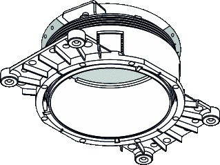 Delta Light Mech. Supply Housing Lighting Fixture - 15212 2000