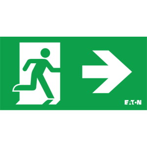 Eaton Blessing Atlantic LED Pictogram Emergency Lighting - 155-001-001