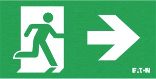 Eaton Blessing Skopos Pictogram Emergency Lighting - 145-001-001