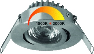 Megaman Dim to warm Downlight, Foco, Proyector - MM09646