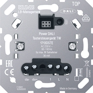 Jung Power DALI Potentiomètre Fri Light Control System - 1713DSTE