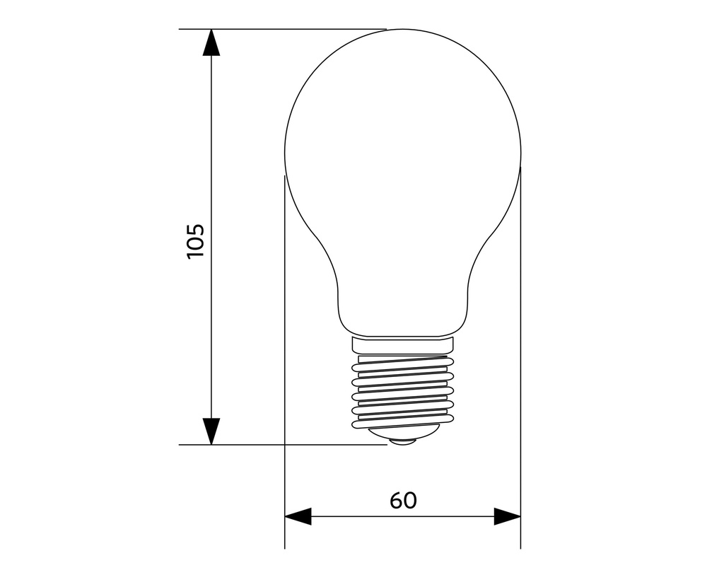 Lámpara LED de filamento Opple - 500010000400