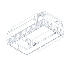 Delta Light MINIGRID IN Mechanical Supply Housing luminaire - 202 71 95 02