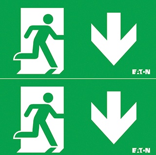 Eaton Blessing NexiTech Pictogram Emergency Lighting - NEXI-PLEX-DD